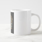 Funny Spiritual Yoga Gift Jumbo-Tasse (Rechts)