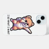 Funny Spitz Dog Case-Mate iPhone Hülle (Rückseite (Horizontal))