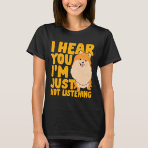 Funny Spitz Pom Spitz Dog Lover T-Shirt