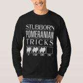 Funny Spitz Stubborn Spitz Tricks Stubb T-Shirt (Vorderseite)