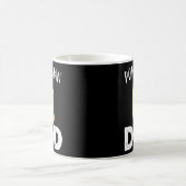 Funny Spitz Vater Niedliche Liebe Hunde Männer Vat Kaffeetasse (Mittel)