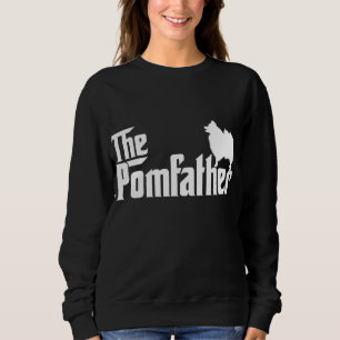 Funny Spitz Vater Vater Der Pom Vater Dog Lov Sweatshirt