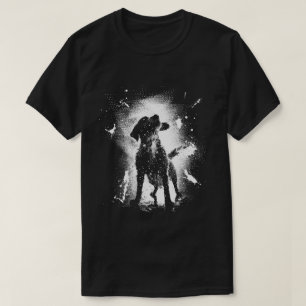 Funny Splash Dog Street Art Graffiti Ästhetisch T-Shirt