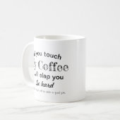 Funny Splp Quote Kaffee Tasse - doppelseitig (Vorderseite Links)
