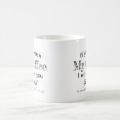 Funny Splp Quote Kaffee Tasse - doppelseitig (Mittel)