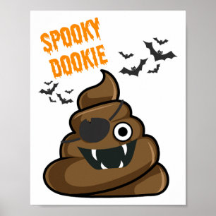 Funny Spookie Halloween Kostüm für Männer Frauen Poster