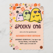 Funny spookoky ein Geburtstag einladen Einladung (Vorne/Hinten)