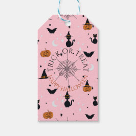 Funny Spookoky Halloween Pink Design Geschenkanhänger
