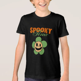 Funny Spooky Ghost-Blume ,Spooky Limon Tri-Blend Shirt