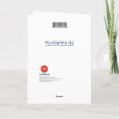 Funny Spooky Halloween Card - Spicy Pumpkins Karte (Rückseite)