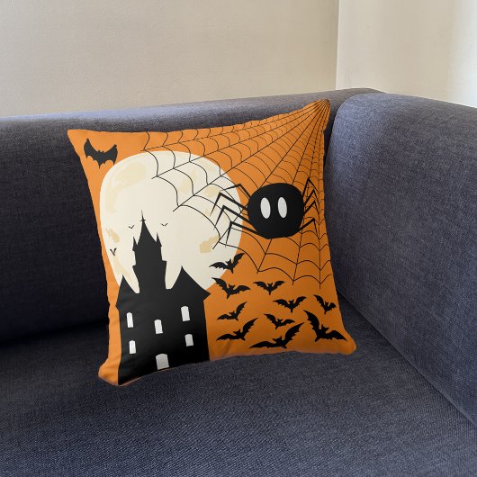 Funny Spooky Halloween Kissen