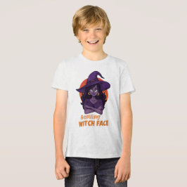 Funny Spooky Halloween Shirt -"Resting Hexe Face"
