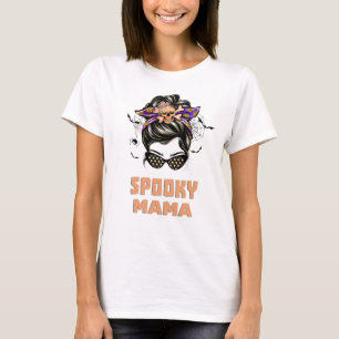 Funny Spooky Mama Halloween T-Shirt