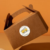 Funny & Spooky Mummy Spider Happy Halloween Runder Aufkleber