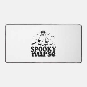 Funny Spooky Nurse Outfit Schreibtischunterlage