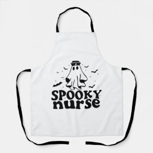 Funny Spooky Nurse Outfit Schürze