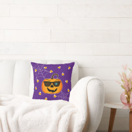 Funny Spooky Pumpkin iconic Wink S Nur Leckereien! Kissen