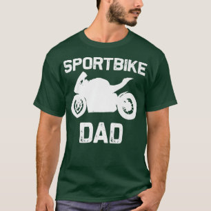 Funny Sport Bike Art Vater Racing Biker Motorrad T-Shirt