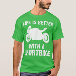 Funny Sport Bike Kunst Ristorante da Valentino T-Shirt