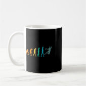 Funny Sport Evolution Handball Kaffeetasse (Links)
