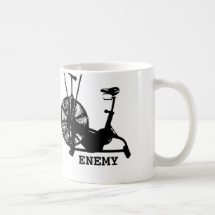 Funny Sport Workout Fitness Radfahren Kaffeetasse