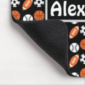 Funny Sports Ball Mousepad (Ecke)