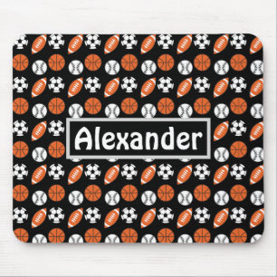 Funny Sports Ball Mousepad