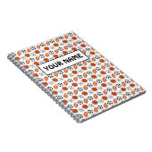 Funny Sports Balls Notizblock (Rechte Seite)
