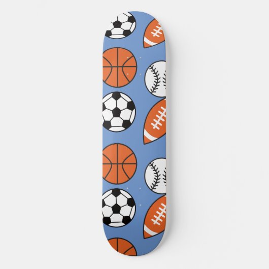 Funny Sports Balls Skateboard (Vorderseite)