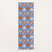 Funny Sports Balls Yoga Mat Yogamatte (Vorderseite)