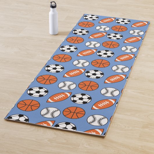 Funny Sports Balls Yoga Mat Yogamatte (Beispiel)