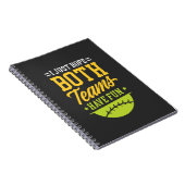 Funny Sports Geschenke Notizblock (Rechte Seite)