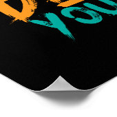 Funny Sports Soccer Goal Keeper Zitat Poster (Ecke)