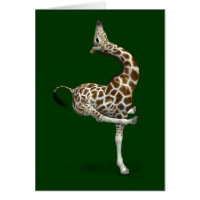 Funny Sporty Giraffe