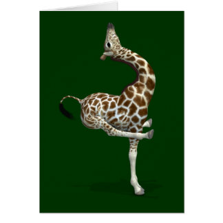 Funny Sporty Giraffe