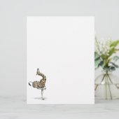 Funny Sporty Giraffe (Stehend Vorderseite)