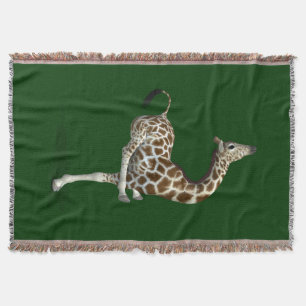 Funny Sporty Giraffe Decke