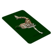 Funny Sporty Giraffe Magnet (Rechte Seite)