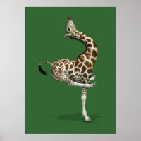 Funny Sporty Giraffe