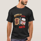 Funny Spread Nutella nicht hasst Apparel Long Slee T-Shirt (Vorderseite)