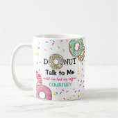 Funny "Sprich mit mir" Personalisierter Kaffee Kaffeetasse (Links)