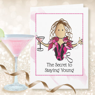 Funny Sprichwort Afrikanische Amerikanerin Ältere  Karte