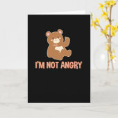 Funny Sprichwort aggressiv Karte (Gelbe Blume)