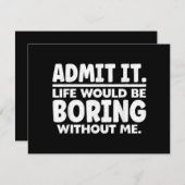 Funny Sprichwort Art für sarkastische Menschen Män (Vorne/Hinten)