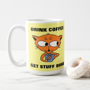 Funny Sprichwort Cat Kaffeetasse