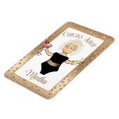 Funny Sprichwort Chicks Ahoy Cartoon Bold Cruise S Magnet (Linke Seite)