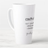 Funny Sprichwort Couth Deine Classy Lady Milchtasse (Linke Ecke)