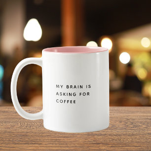 Funny Sprichwort Coworker Elegant Einfach Zweifarbige Tasse