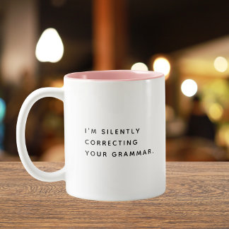 Funny Sprichwort Coworker Office-Geschenk Zweifarbige Tasse