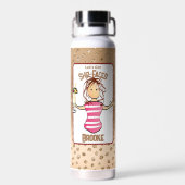 Funny Sprichwort Cruise Urlaub für ihr Beach Party Trinkflasche (Rückseite)